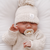 Ziggy Lou Beanie - Chunky Textured Honey