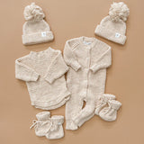 Ziggy Lou Beanie - Chunky Textured Honey